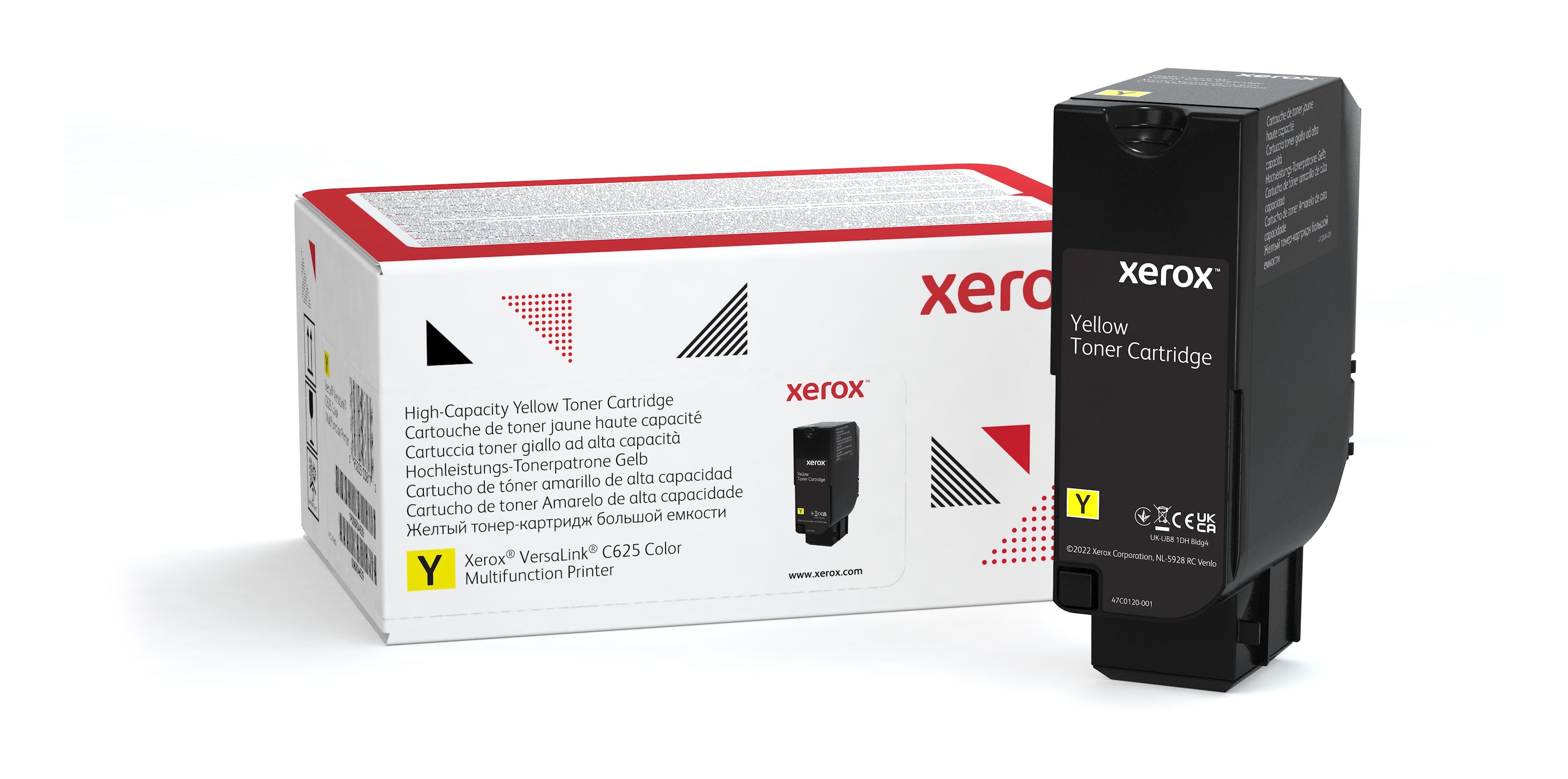 Xerox VersaLink C625 Hochkapazitäts-Tonerkartusche, Gelb, 16'000 Seiten