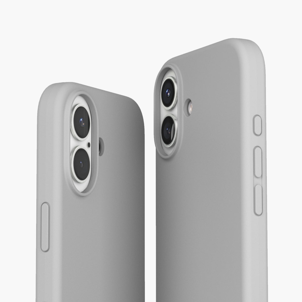 Vonmählen Backcover – für Apple iPhone 16 Plus, MagSafe, Silikon, Hellgrau