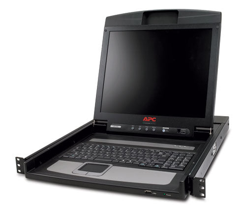 APC AP5717F – 17" Rack-LCD-Konsole – USB, PS/2, Layout FR – 1U