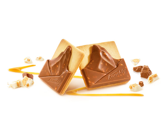 Kambly Matterhorn Guetzli – Schokolade & Nougat – 100 g