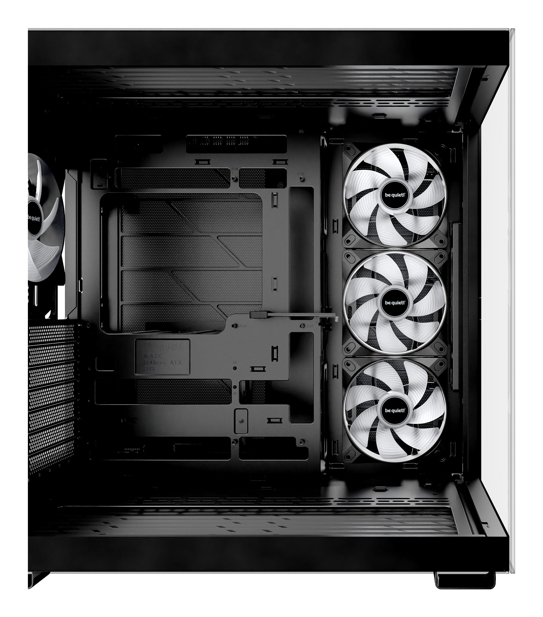be quiet! be quiet LIGHT BASE 600 DX – PC-Gehäuse – Midi Tower, Seitenfenster, RGB, 7×Slots, 455×305×450 mm, Schwarz