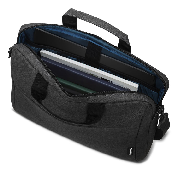 Lenovo Notebook-Tasche bis 17" – abnehmbarer Schultergurt, wasserabweisend – Schwarz