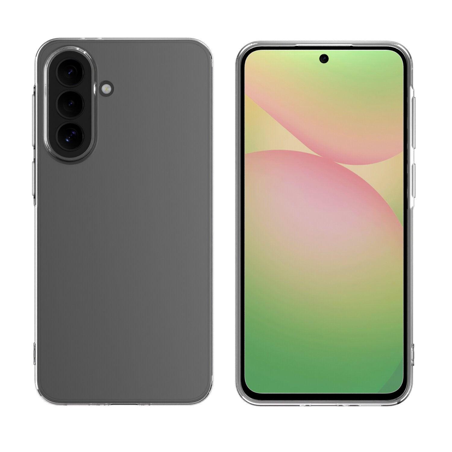 4smarts 360 Schutz Set – Rückseite – für Samsung Galaxy A37 5G, Transparent, Displayschutz