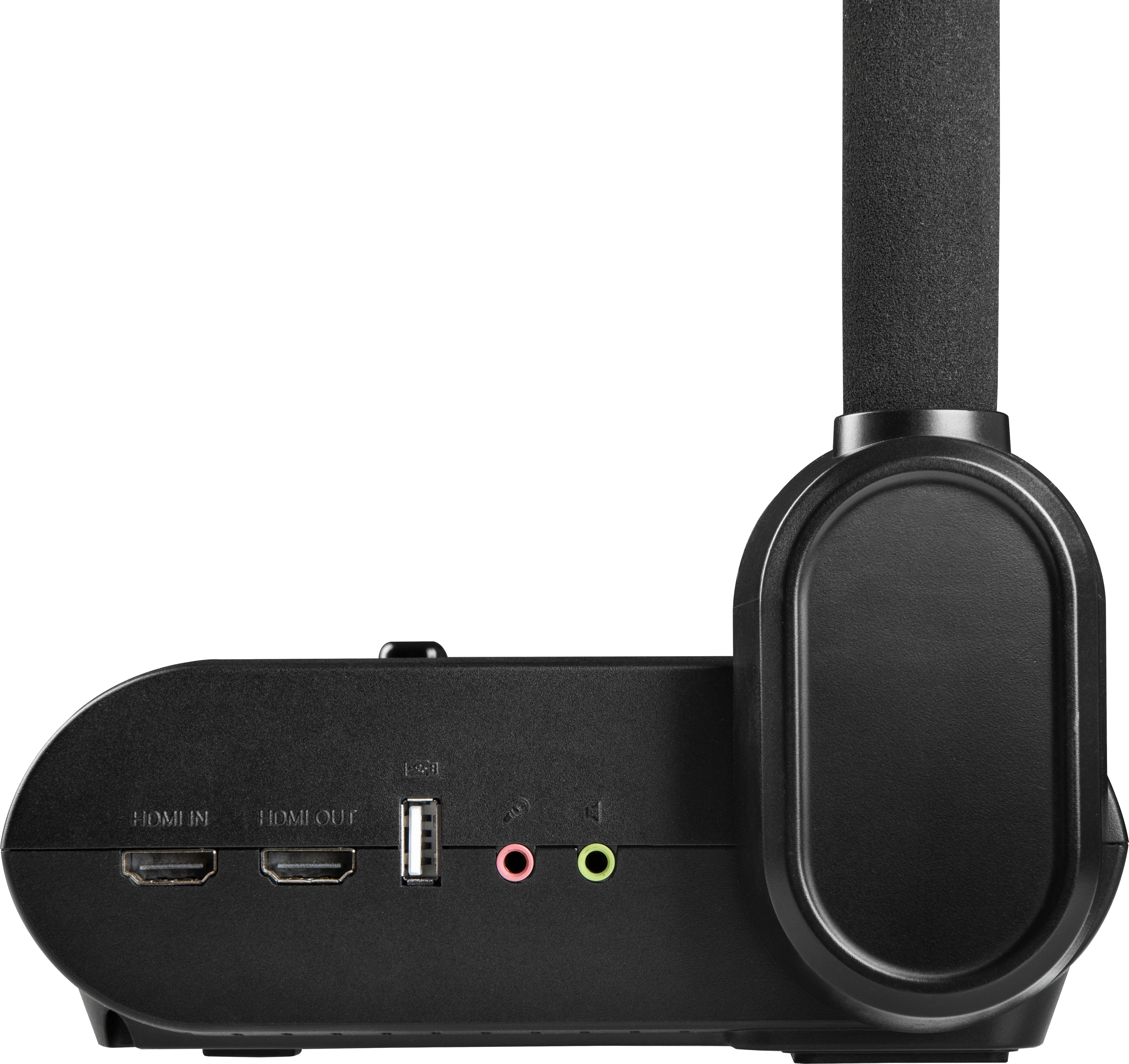 AVer F17+ – Visualizer/Dokumentenkamera, 1/3,06", 13 MP, 4K60, 23× digitaler Zoom, HDMI/VGA/USB, schwarz