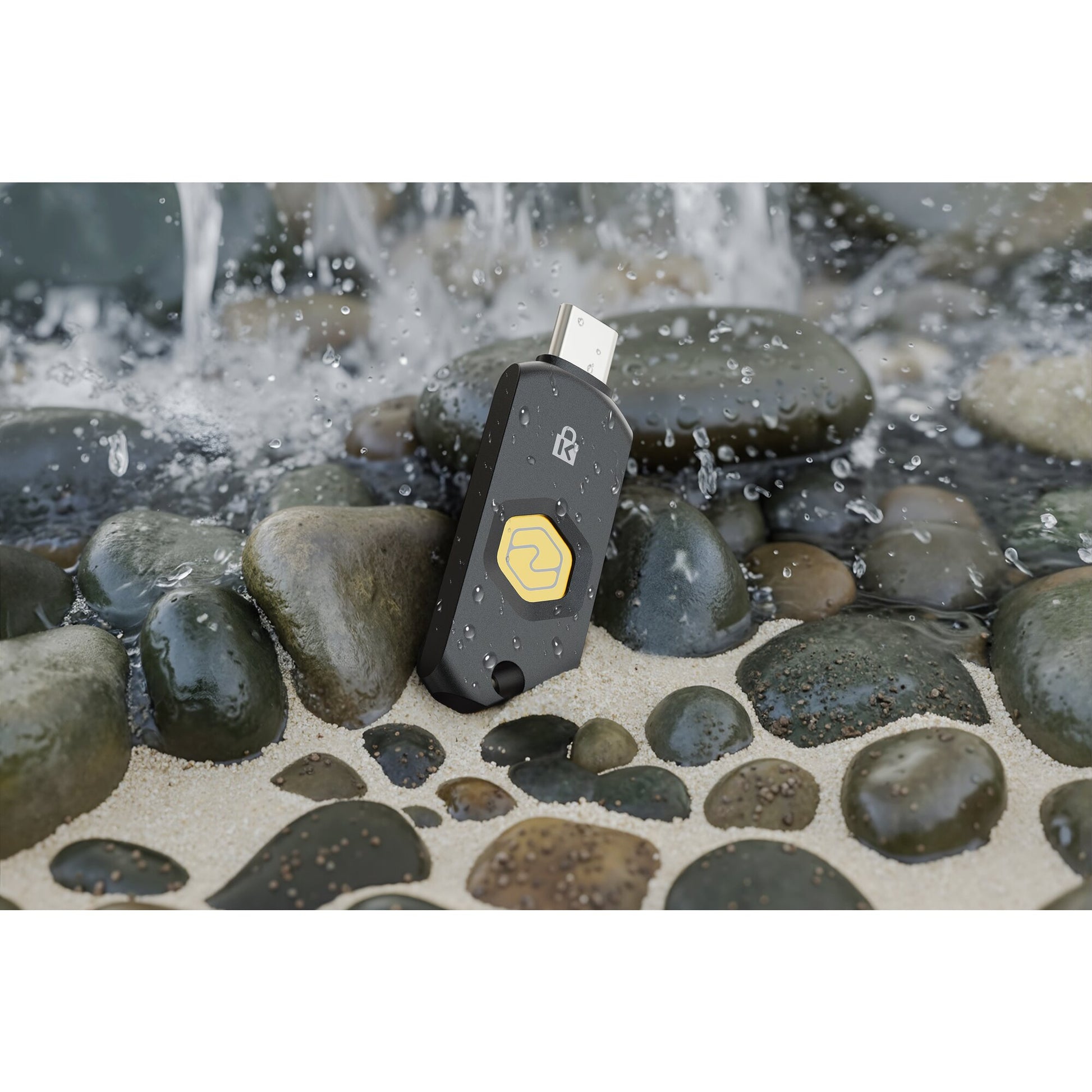 Kensington VeriMark NFC+ Sicherheitsschlüssel – USB-C – NFC – für Windows, Mac