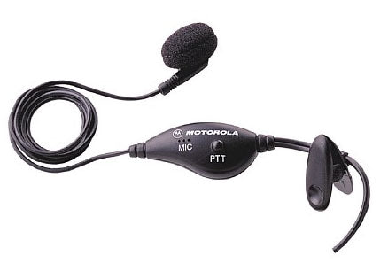 Motorola ENTN8870CR – Headset (Im Ohr) mit PTT, In-line-Mikrofon, kabelgebunden, für T80, Schwarz