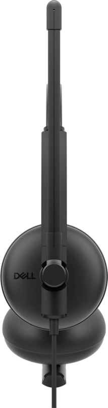 DELL WH125 Office-Headset – On-Ear, Stereo, Kabel (USB-C), Schwarz