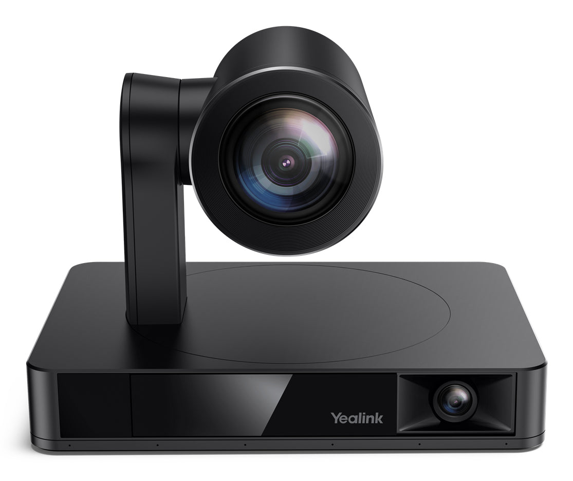 Yealink UVC86 – PTZ-Kamera, 4K30, 12× optischer Zoom, Auto-Tracking, HDMI/USB/IP, schwarz