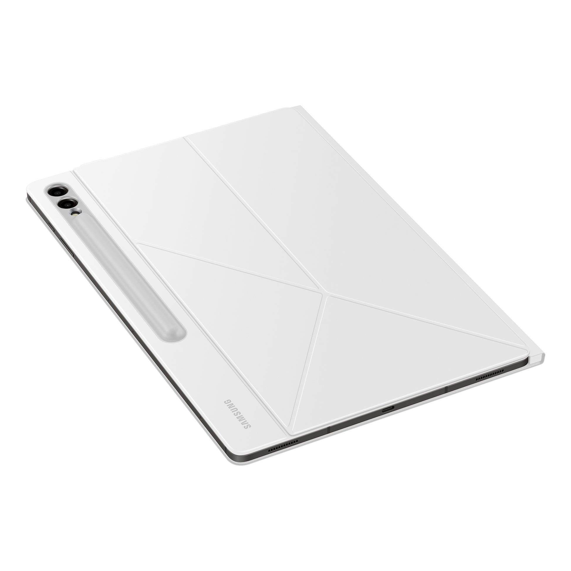 Samsung Smart Book Cover Notebook-Schutzhülle – für Tablets bis 14,6", Stossschutz, Kunststoff, Weiss