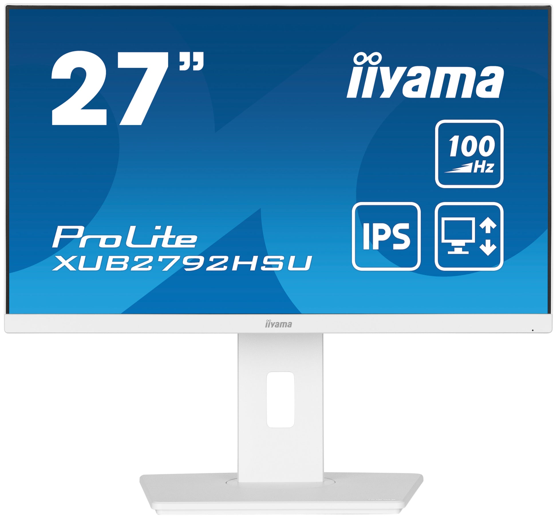 iiyama XUB2792HSU-W6 – Monitor, 27", 1920 × 1080 (Full HD), IPS, Weiss