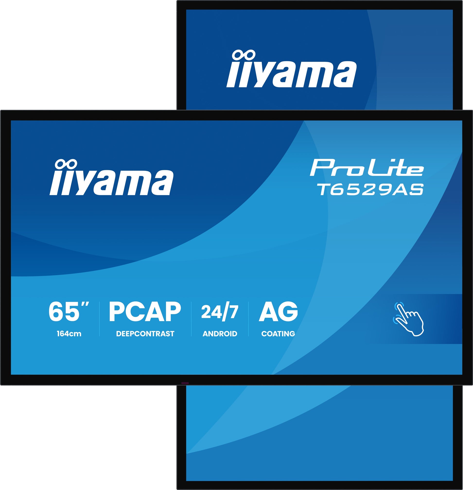 iiyama 65" UHD 4K Touch – Android, 500 cd/m²