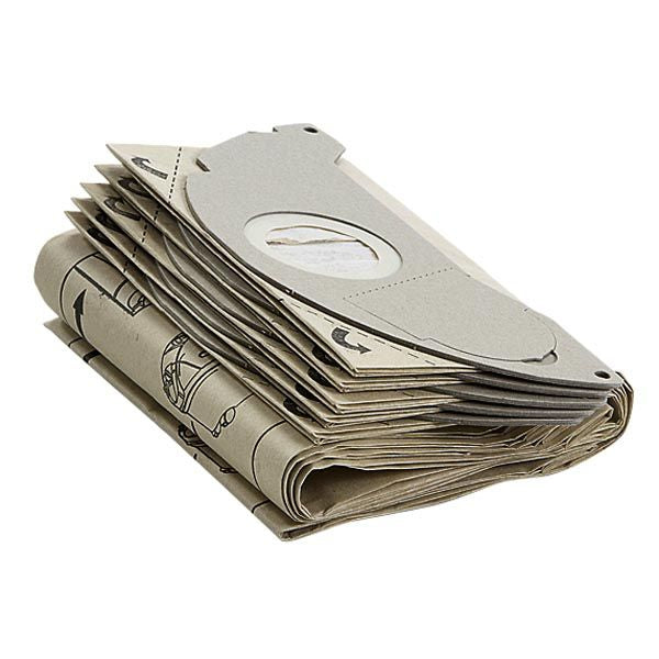 Kärcher Staubbeutel – 15 × 24 × 0,8 cm, 0,3 kg, für SE 2001, SE 3001, Braun