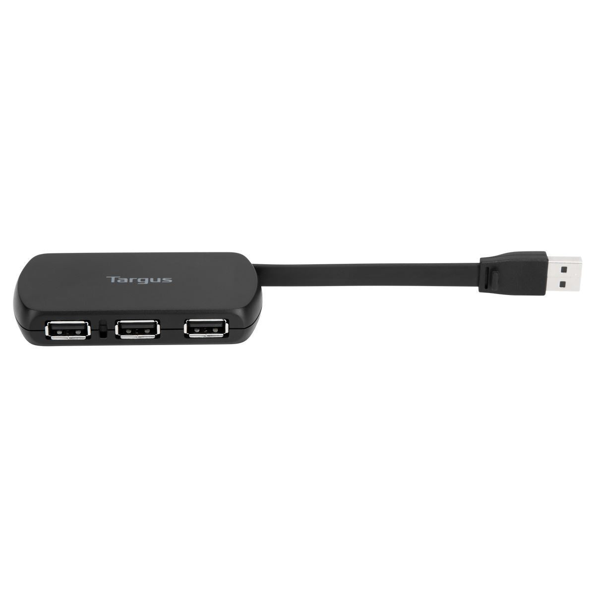 Targus USB-Hub – USB 2.0, 4× USB-A, für Windows/Mac