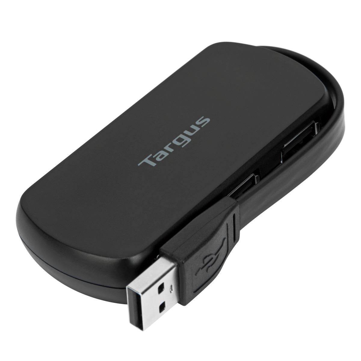 Targus USB-Hub – USB 2.0, 4× USB-A, für Windows/Mac