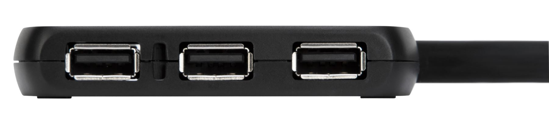 Targus USB-Hub – USB 2.0, 4× USB-A, für Windows/Mac