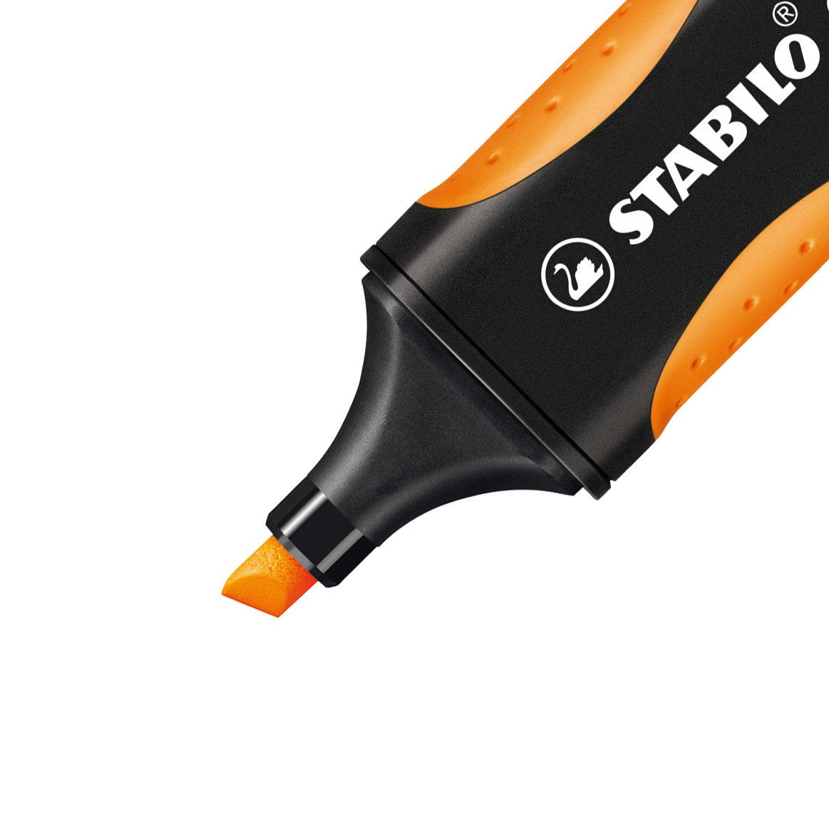 STABILO BOSS GREEN Textmarker Orange – Keilspitze, 2–5 mm, nachfüllbar