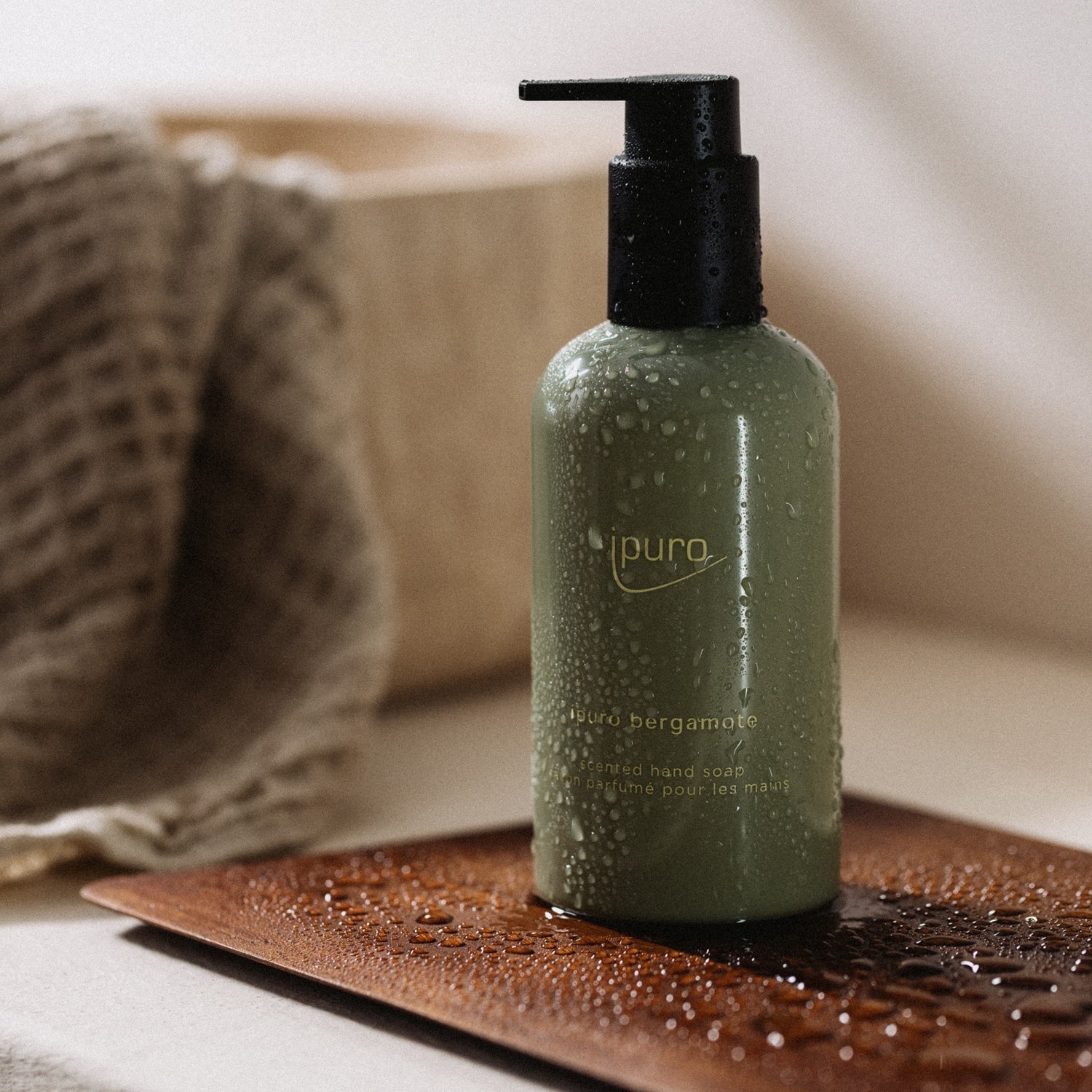 Ipuro Flüssige Handseife – Limette – Pumpflasche – 250 ml