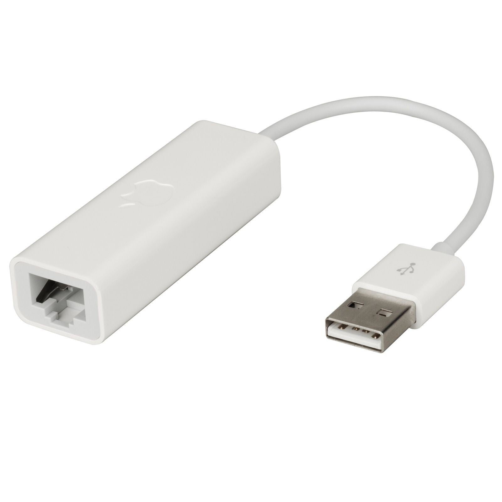 Apple MC704ZM/A Netzwerkadapter USB zu RJ-45 – 100 Mbit/s, 1× RJ-45, 0,1m, 10/100BaseT, für Mac OS X 10.4–10.8
