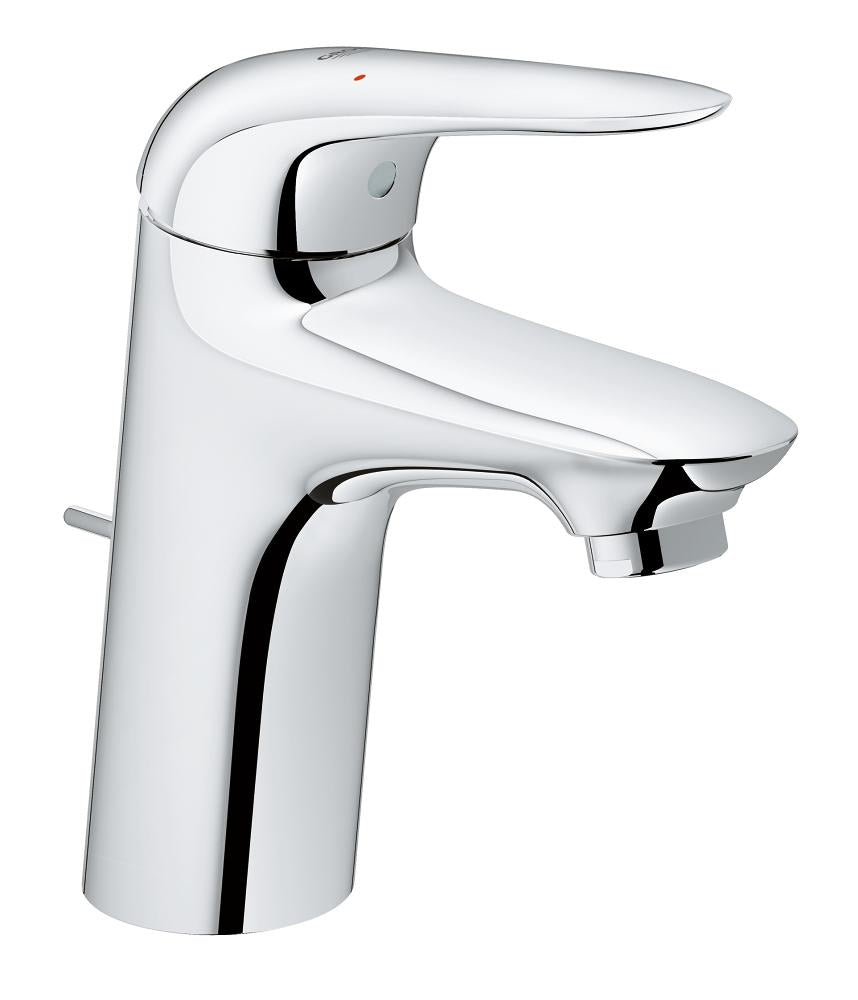 GROHE Eurostyle Einhebelmischer – 160 × 73 mm, Messing/Chrom, 5,7 l/min, Anschluss 1/2", für Waschbecken