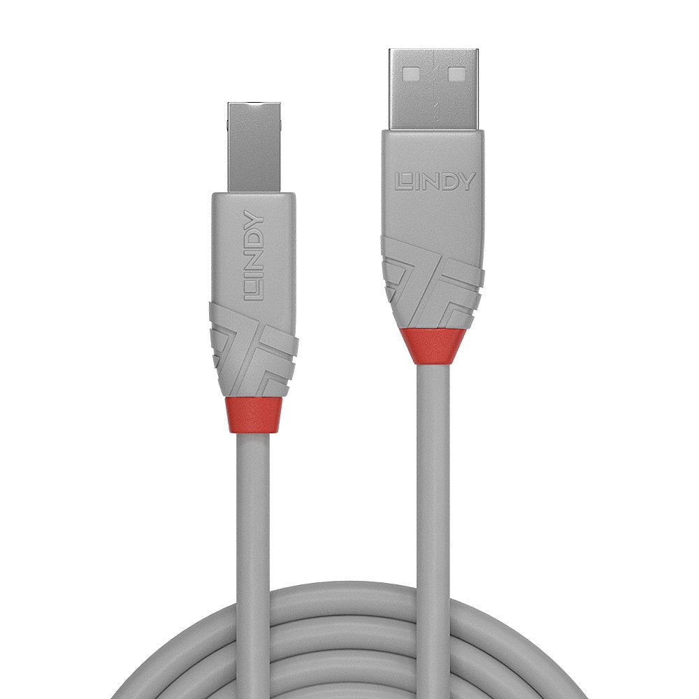 Lindy USB-Kabel, USB-A zu USB-B, 5 m, USB 2.0