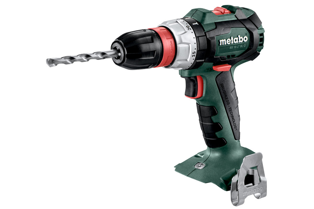 Metabo Akku-Bohrschrauber BS 18 LT BL Q – 18 V (CAS) – Schnellspannbohrfutter (Ø 13 mm) – 60 Nm – Solo