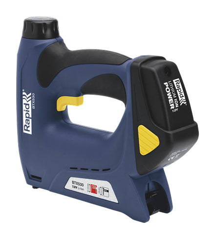 Rapid BTX530 Akku-Tacker – 7,2 V – Typ 53 (6–14 mm) & Nägel 15 mm – Koffer & Ladegerät
