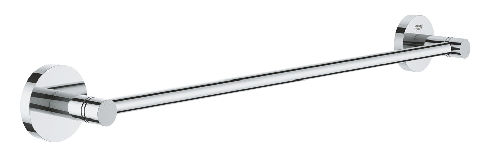 GROHE Handtuchhalter (einfach) – 50,4 cm, Metall, Chrom, zum Schrauben