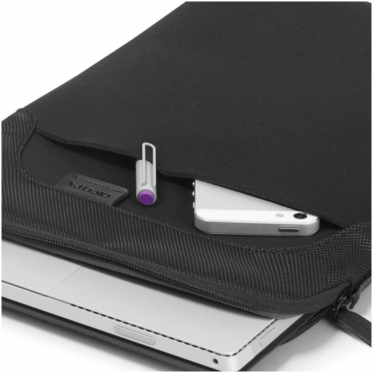 DICOTA Ultra Skin PRO Notebook-Schutzhülle für Notebooks bis 13,3" – Schwarz