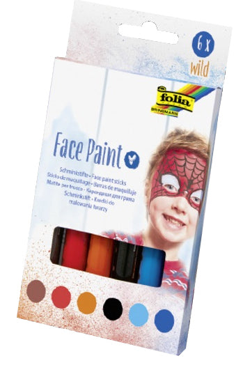 Folia Schminkstifte – Set – 6 Farben
