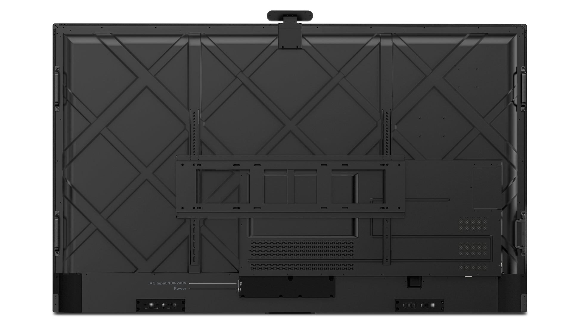 Lenovo ThinkVision T86 – 86" 4K UHD VA 60 Hz – LAN, Lautsprecher, Smart, Touch