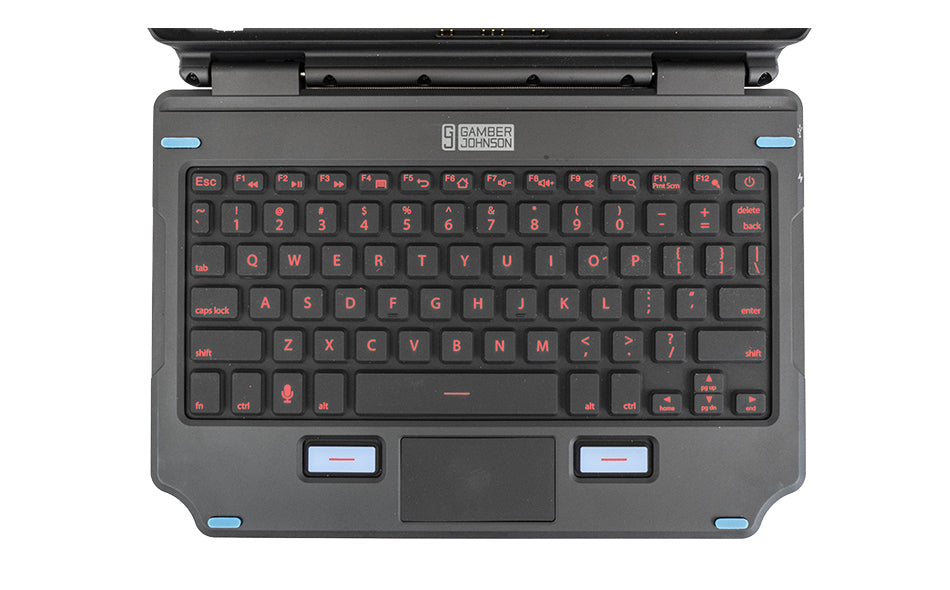 Gamber-Johnson Tastatur, beleuchtet – für Samsung Galaxy Tab Active Pro & ActiveTab Active4 SP