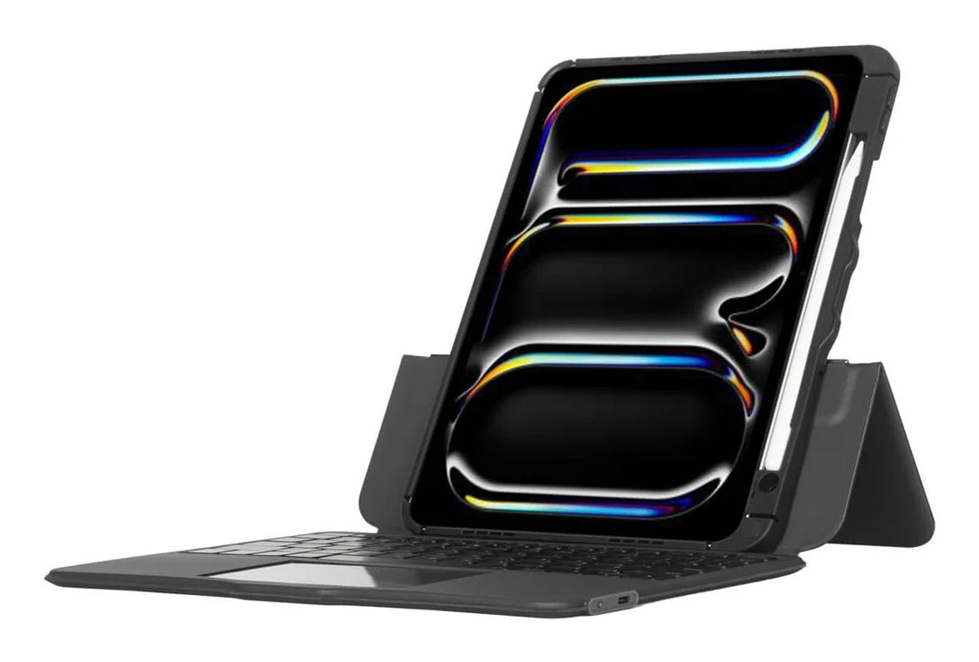 Targus VersaVu Tablet- & Notebook-Tasche – für iPad (M4) 13", USB-Port, Stoßschutz, TPU, Schwarz