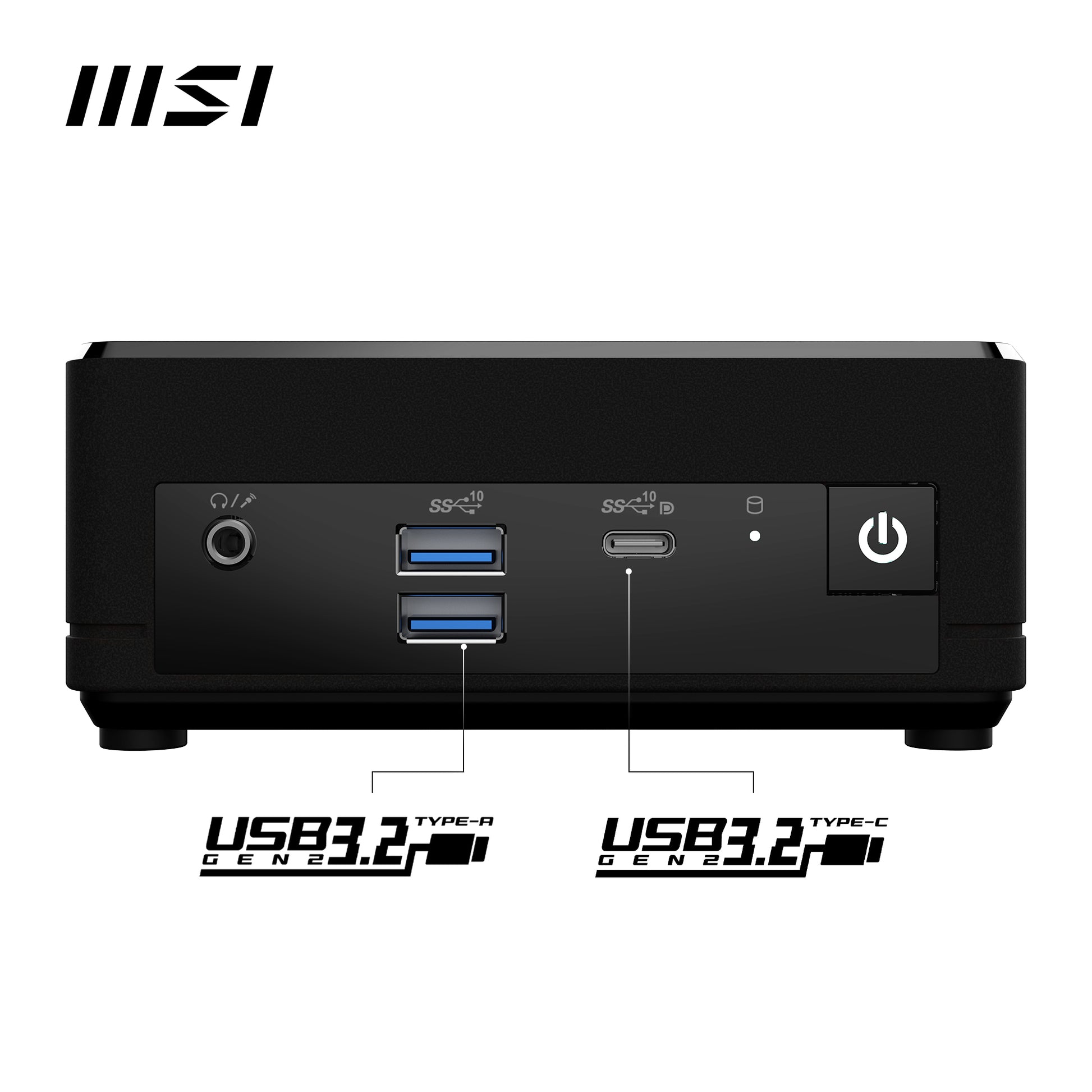 MSI Cubi N ADL-006DE Micro – Intel N200, 4 GB RAM, 128 GB SSD, Windows 11 Pro