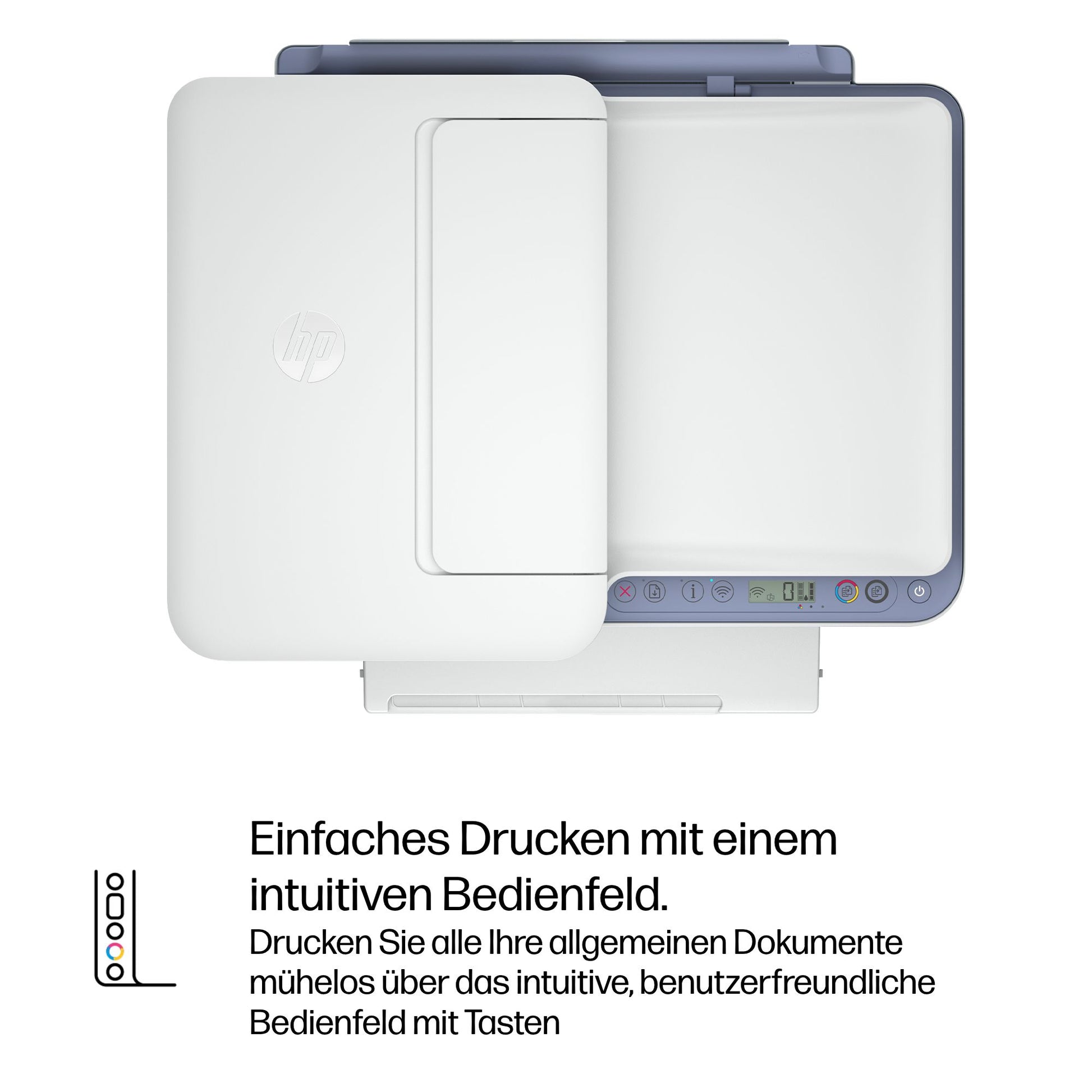 HP DESKJET 4322 ALL-IN-ONE – Farbtintenstrahl-Multifunktionsdrucker, A4, 3-in-1, Duplex, ADF, WLAN, AirPrint
