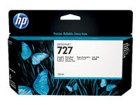 HP Tintenpatrone 727, Schwarz, 130 ml – für Tintenstrahldrucker, Multifunktionsgeräte