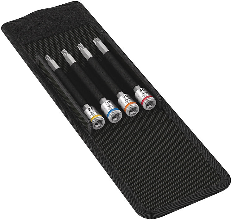 Wera Zyklop Bitnuss-Satz TORX 1/4 8767 A – Steckschlüssel-Satz
