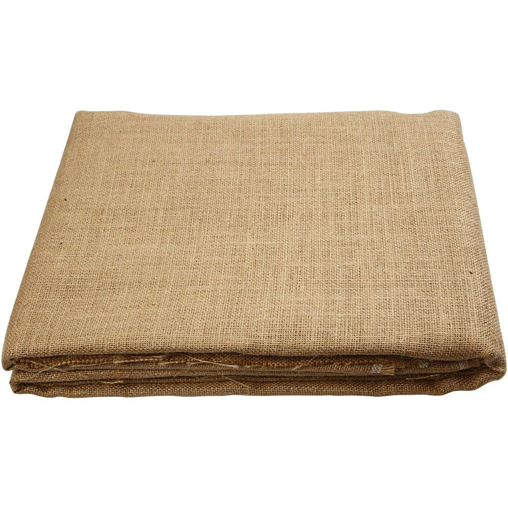 Creativ Company Dekostoff, Jute, Braun, 160 cm × 5 m, 1 Stk., 44603