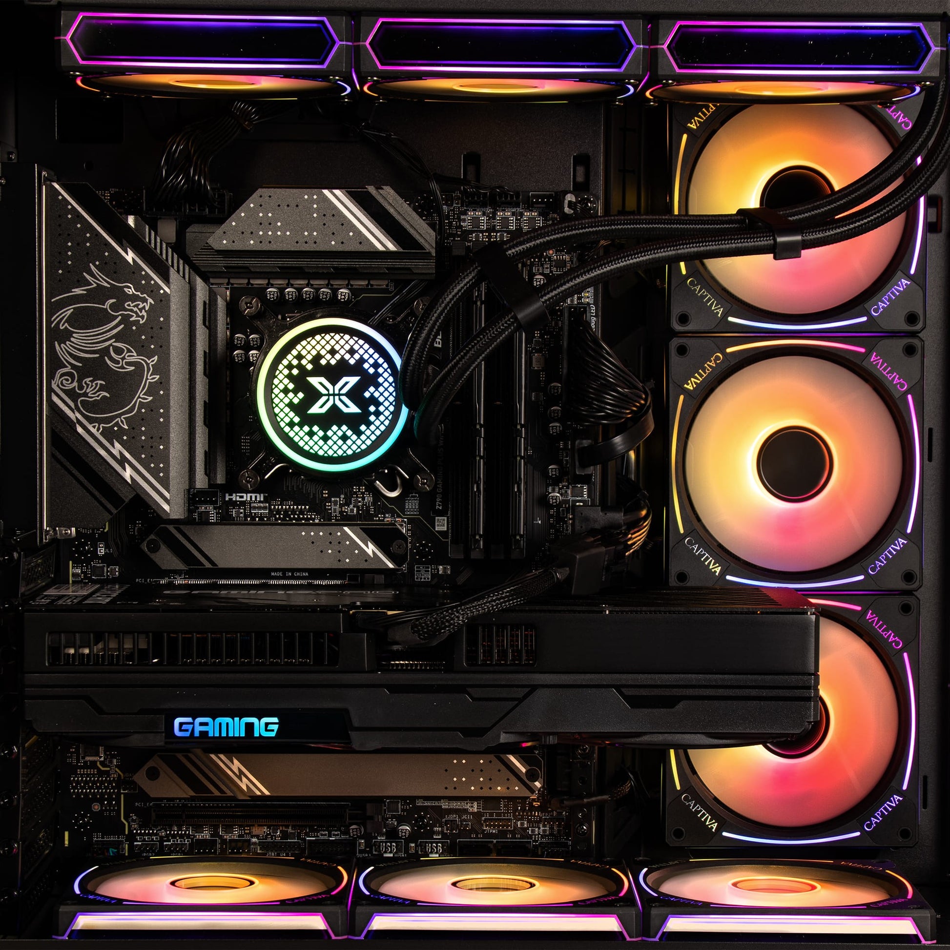 Captiva Ultimate Gaming I89-252 Tower – Intel Core i9-14900KF, 128 GB RAM, 4 TB SSD, Windows 11 Home