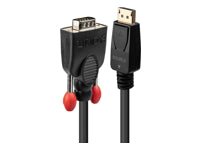 Lindy DisplayPort (Stecker) auf VGA (Stecker) Adapter, 50 cm