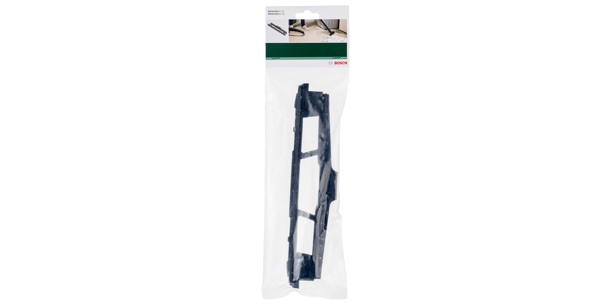 Bosch Flachpinsel-Einsatz 2 609 256 F24 – Gummieinsatz, für AdvancedVac 20/UniversalVac 15, 1 Stück