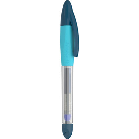 Schneider AG Schneider Base Ball – Tintenroller, schnelltrocknend, mit Kappe, 0,5 mm, Blau