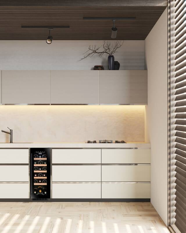 Climadiff Weinkühlschrank CBU20S2B – 57 l, 240 V, Kompressor, Energieeffizienzklasse F