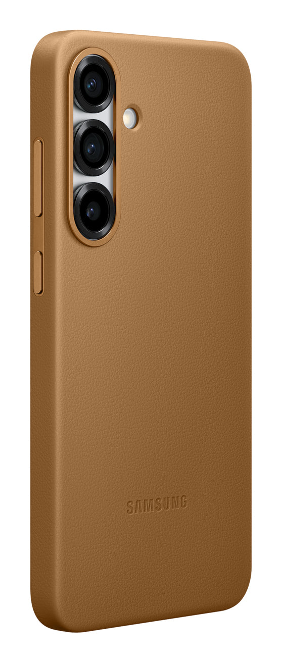 Samsung Backcover – für Samsung Galaxy S25+ – braun – Kunstleder