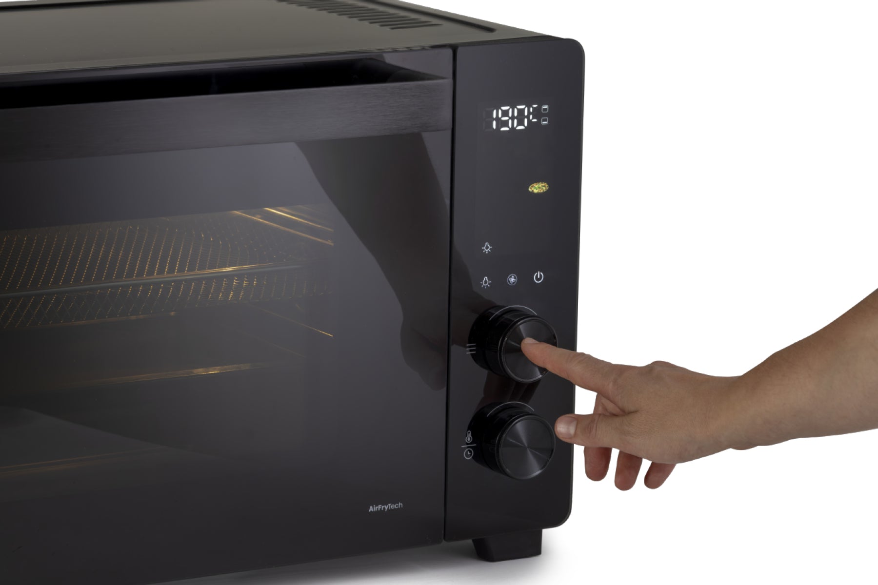 Hisense Mini Ofen HOM30AF – 30 l, 1800 W, Schwarz