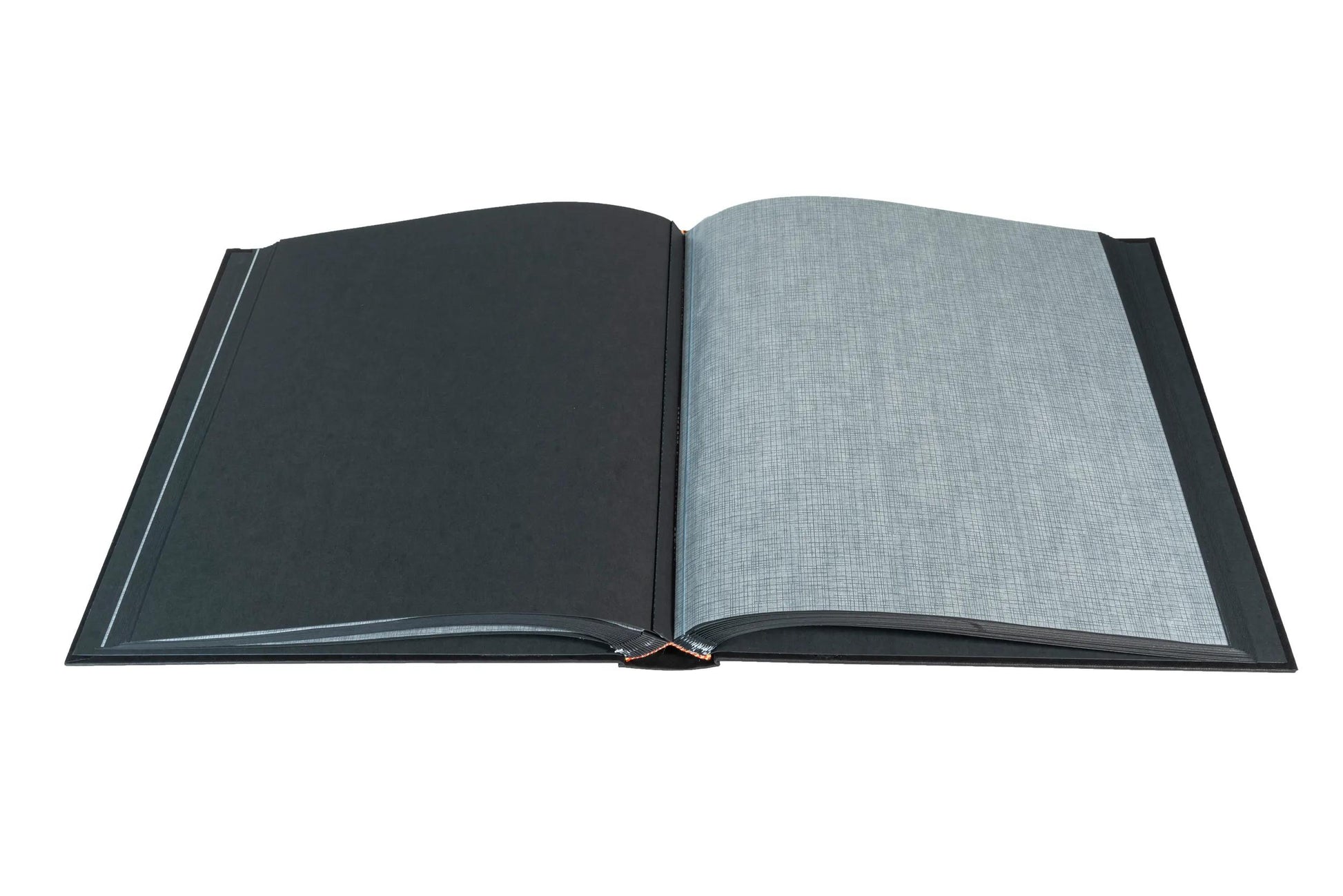Exacompta Milano – Fotobuch, gebunden, 60 Seiten, schwarz, 29 × 32 cm, Karton, 250 g/m²