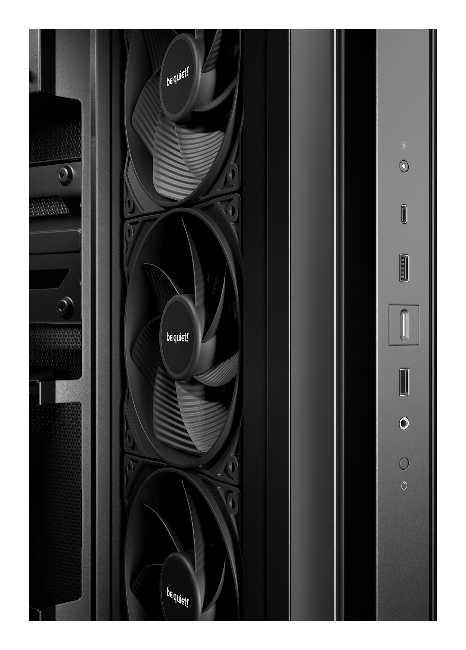 be quiet! be quiet Light Base 500 – Midi-Tower – ATX, micro-ATX, Mini-ITX, Schwarz