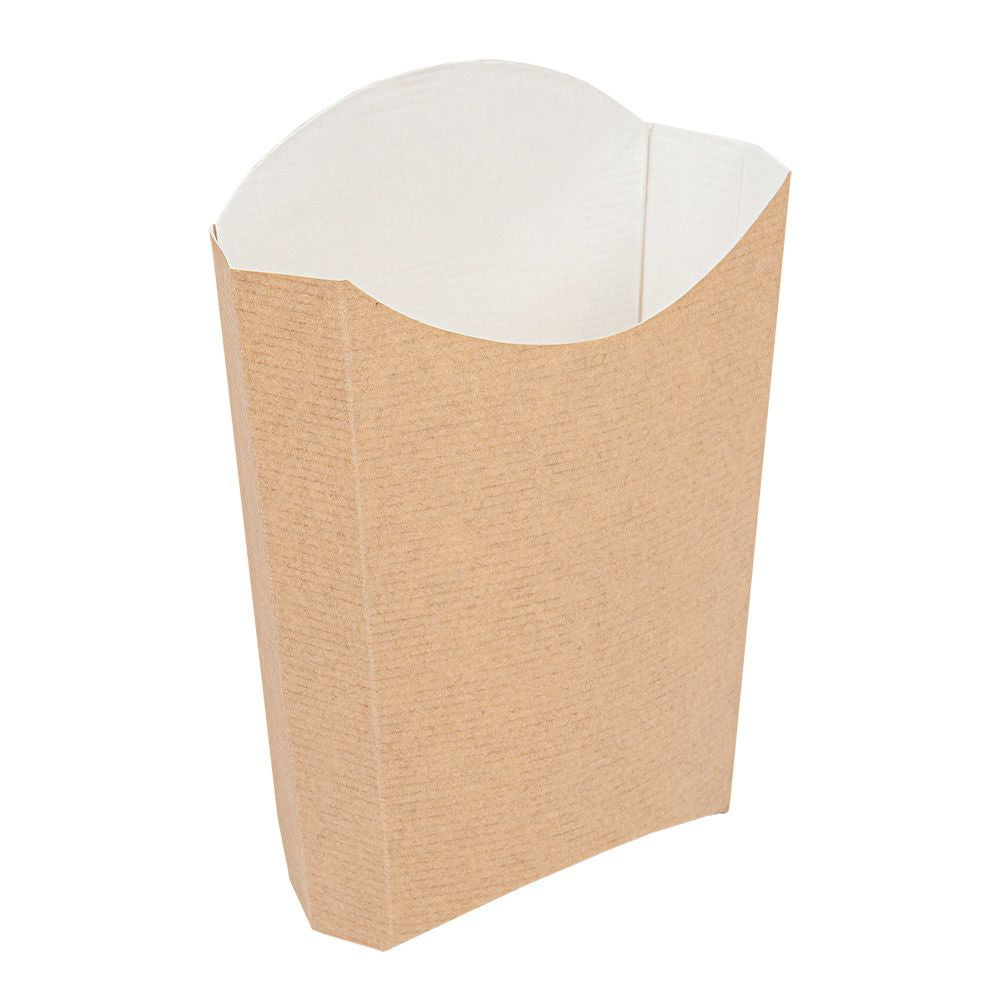 Garcia de Pou Weita Take-away-Box, Papier/Karton – 135 × 85 × 160 mm, braun/weiss – FSC – 200 Stk.