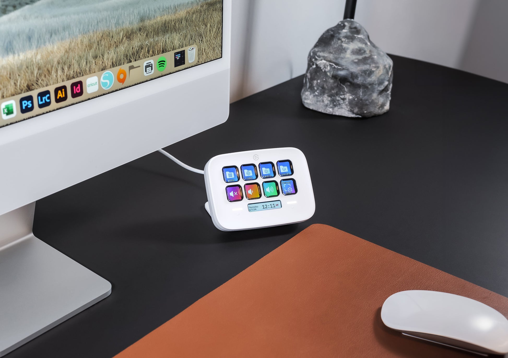 Elgato Stream Deck Neo – Keypad-Steuerpult – kabelgebunden – USB-C – LCD-Tasten – Weiss