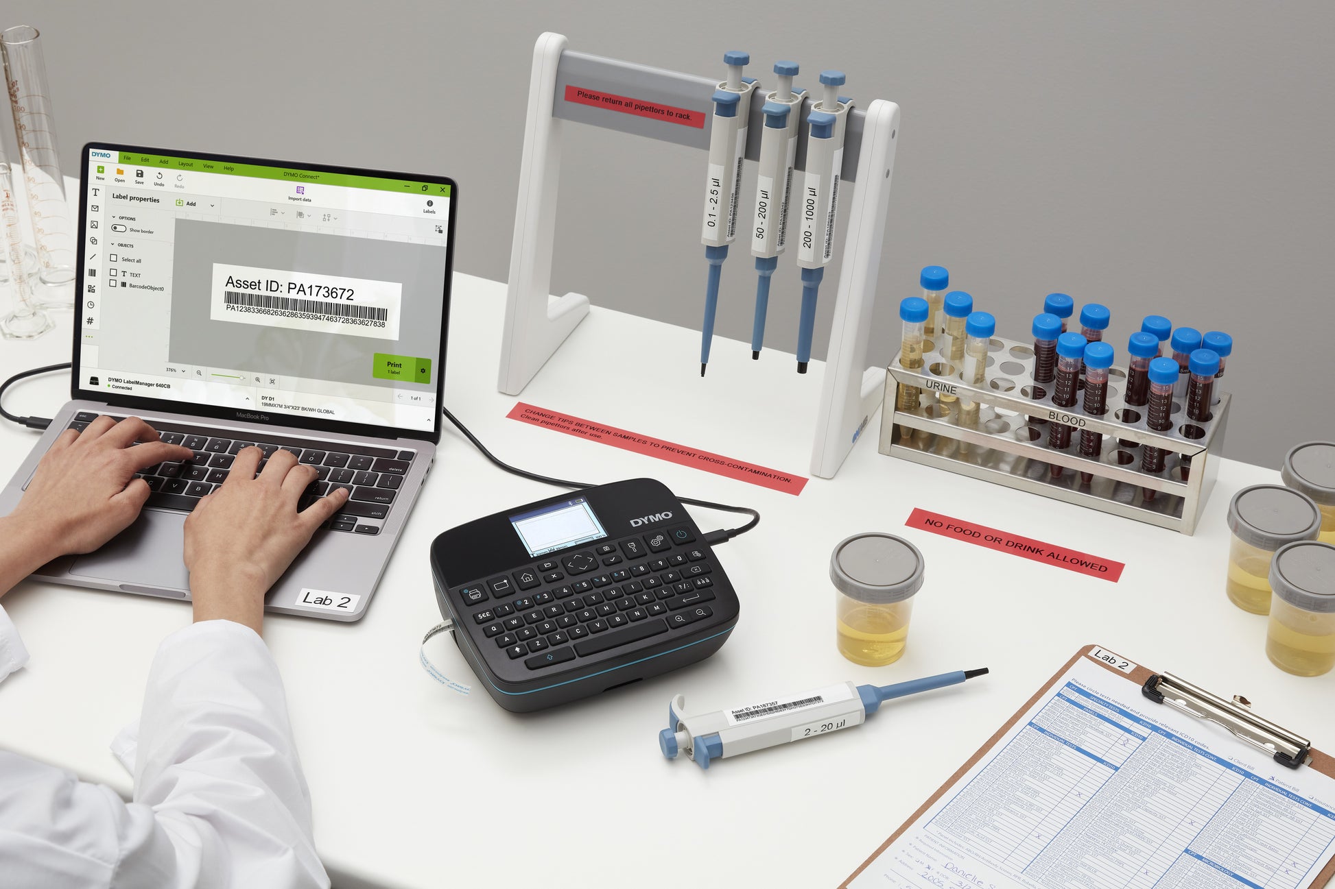 DYMO LabelManager Executive 640CB – Beschriftungsgerät, für D1-Bänder 6–24 mm, USB-C, Bluetooth, Auto-Cutter