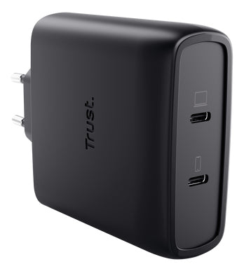 Trust Maxo Netzteil – 100 W, 2× USB-C, GaN